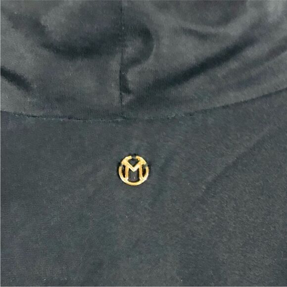 Marie Oliver 100% Silk Kimono Kaftan Draped Cardigan Jacket Black - Picture 6 of 10